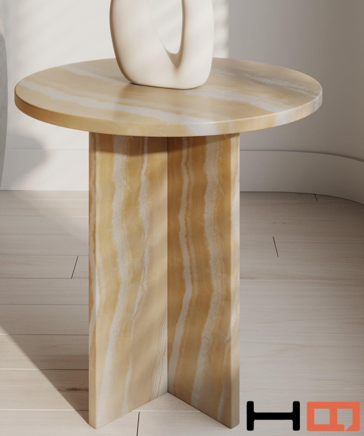 Mesa Auxiliar CHIC ÓNIX DORADO
