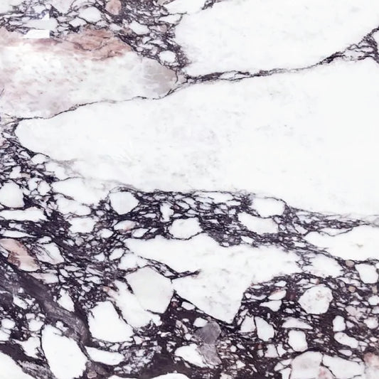 Alma Side Table in Calacatta Viola Marble