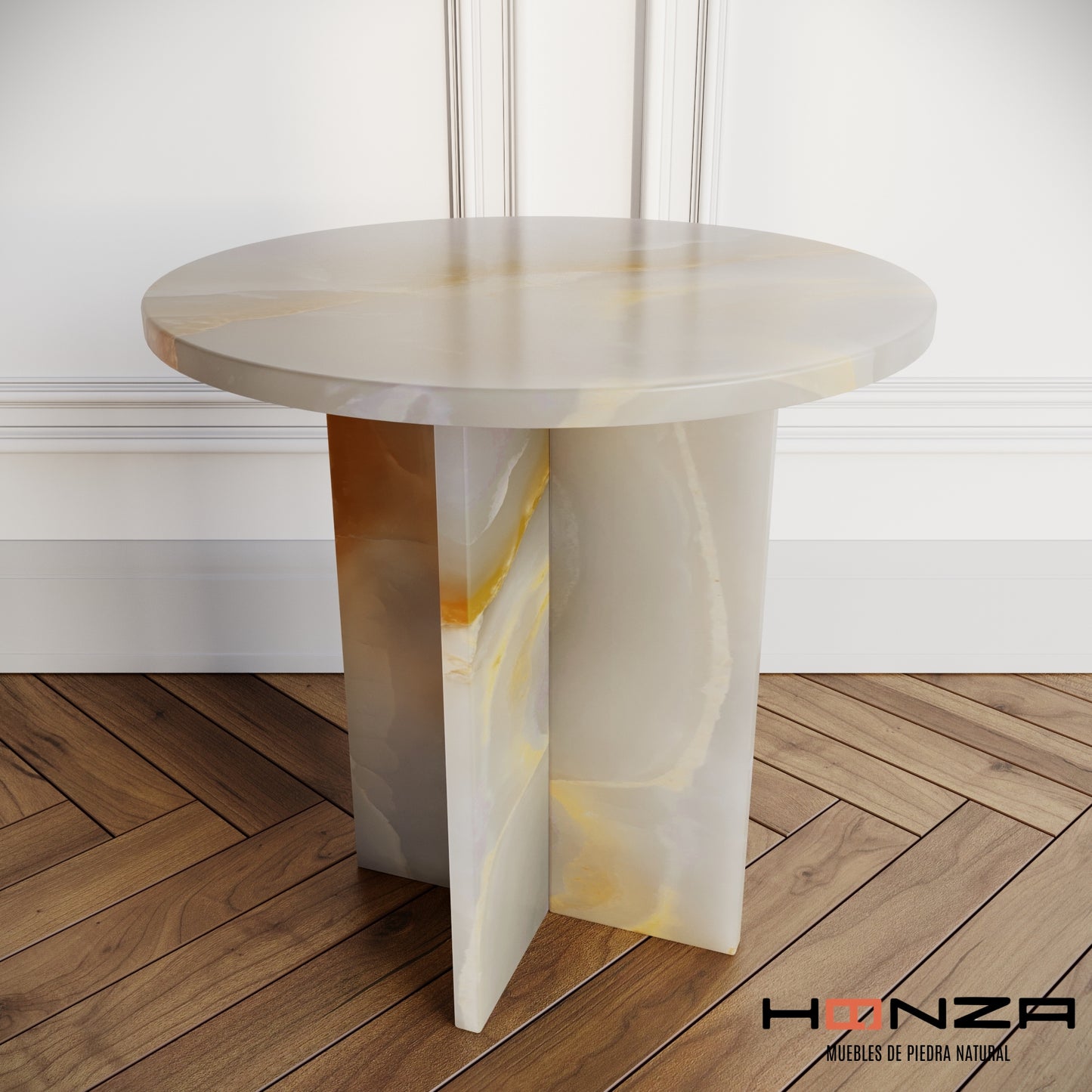Mesa Auxiliar Chic ÓNIX BLANCO