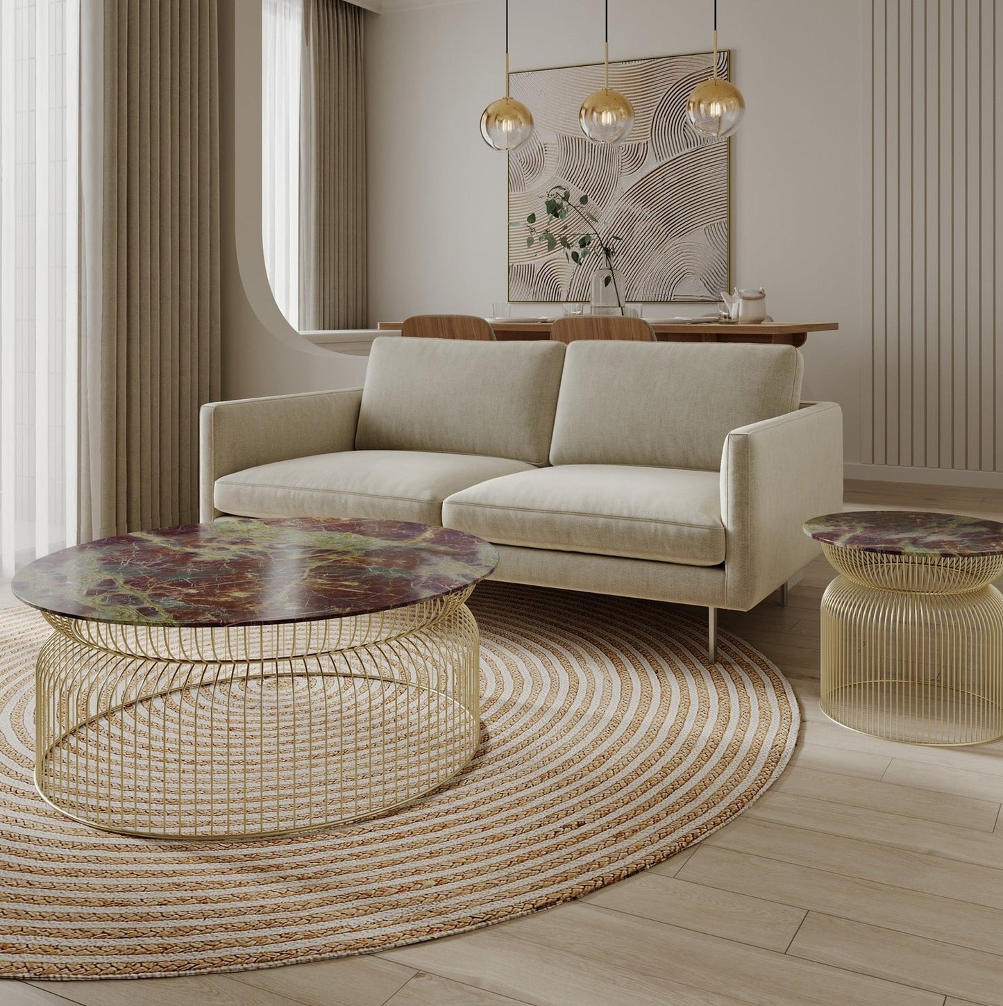 Mesa Centro Abcheck en Cuarcita Granada