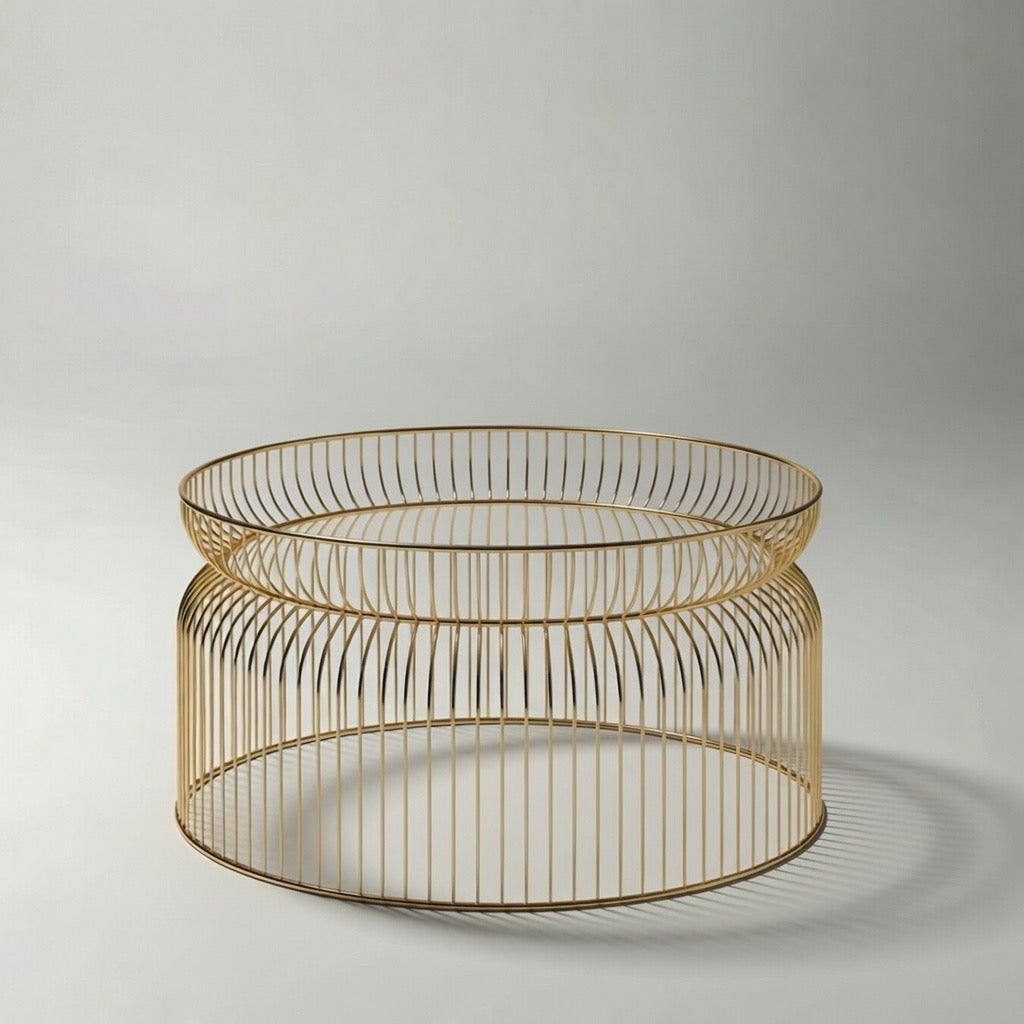 Abcheck Coffee Table in Sunrise Onyx
