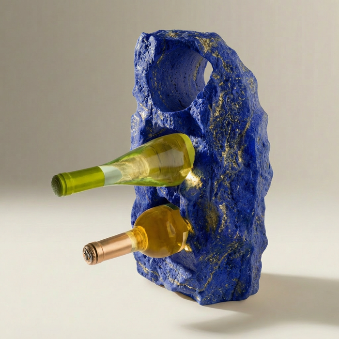Genoa Bottle Rack in Lapis Lazuli