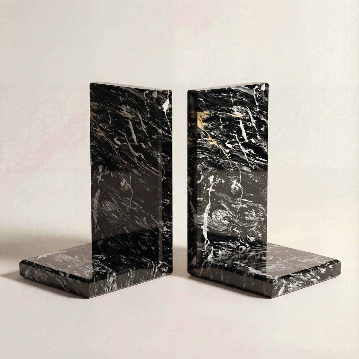 Fusion Marble Bookends | Set of 2