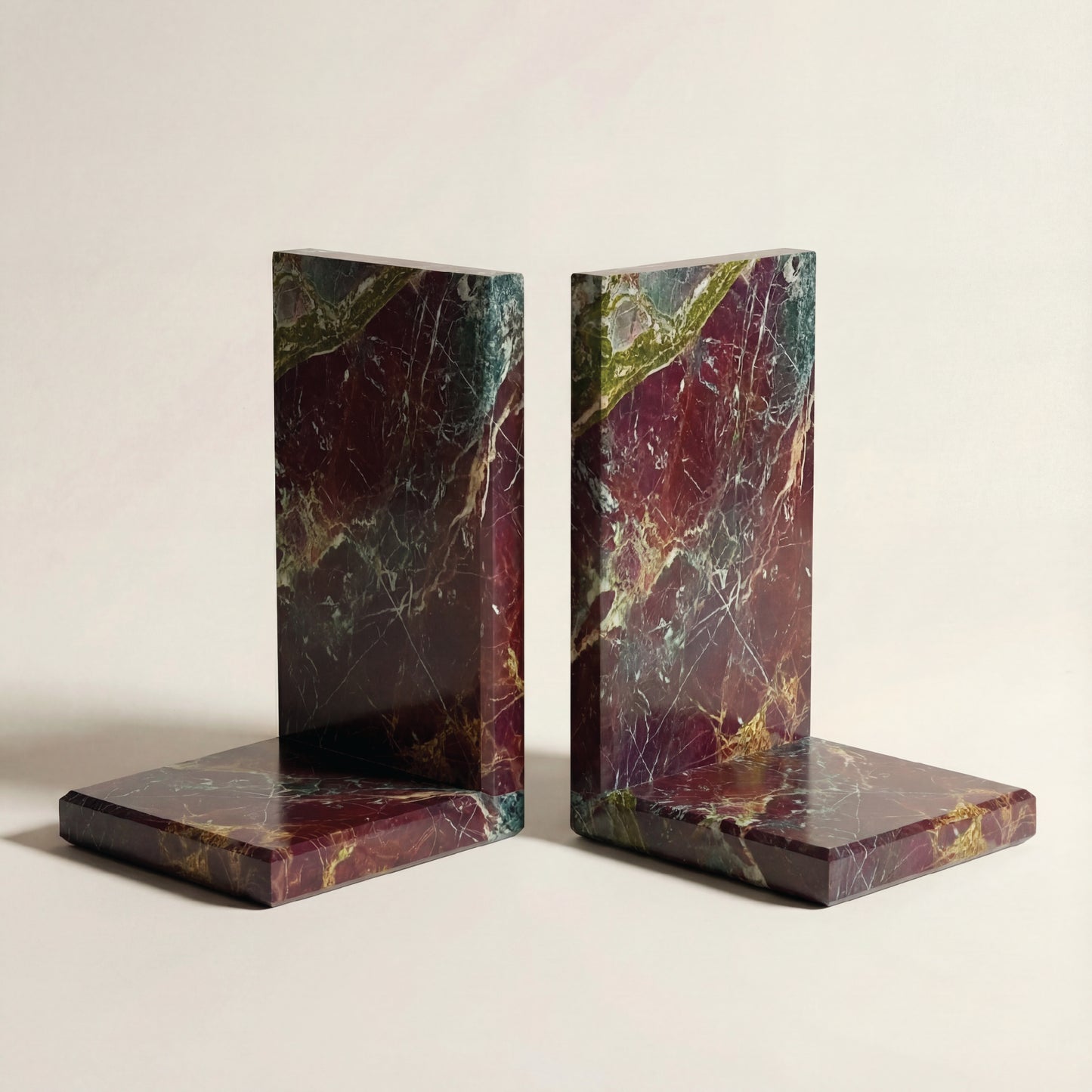 Sujetalibros de Cuarcita Granada | Set de 2