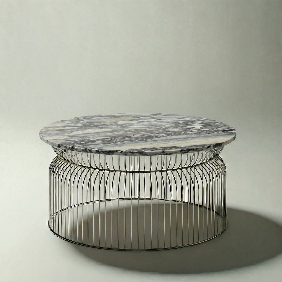 Abcheck Coffee Table in Calacatta Marble