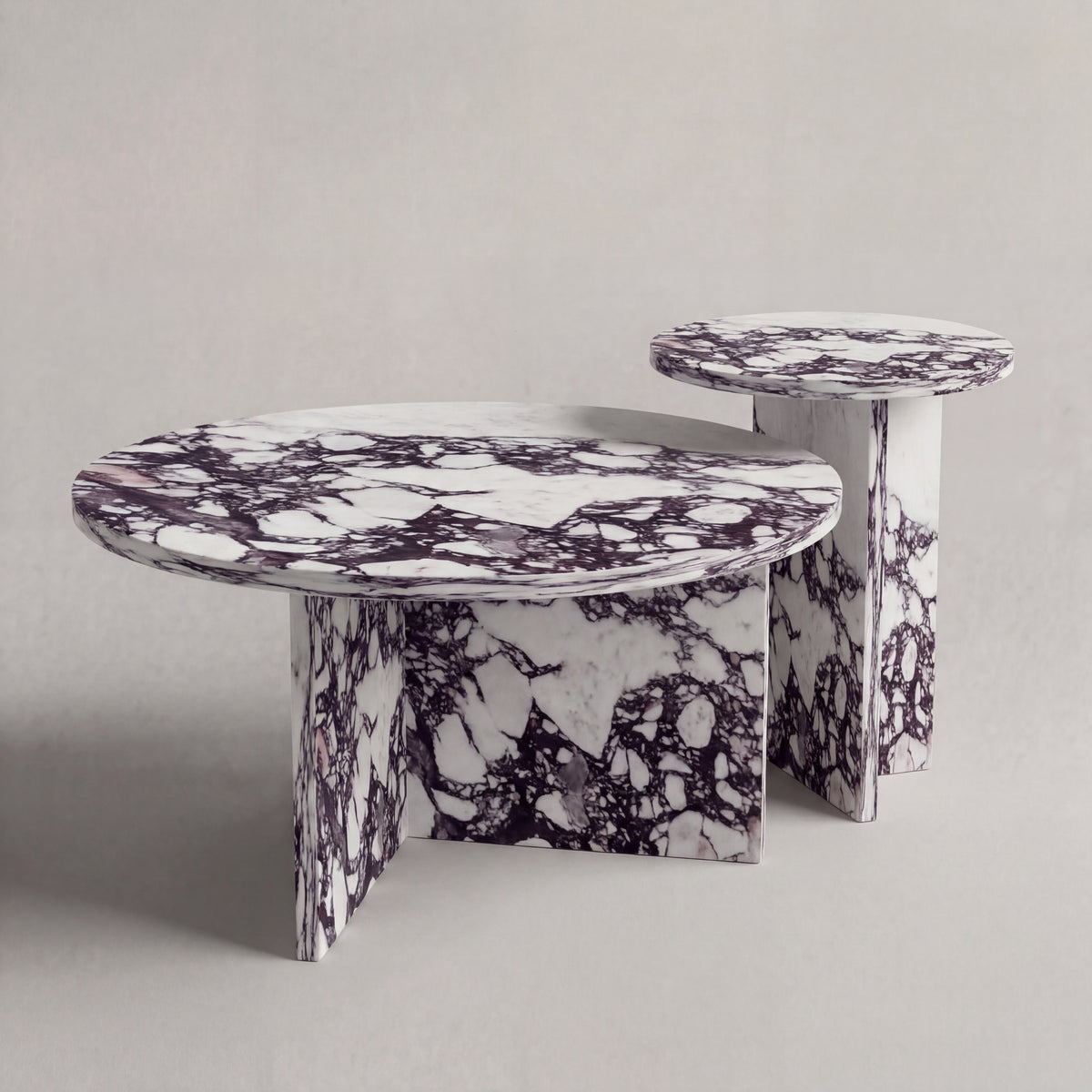 Chic Coffee Table in Calacatta Vola Marble