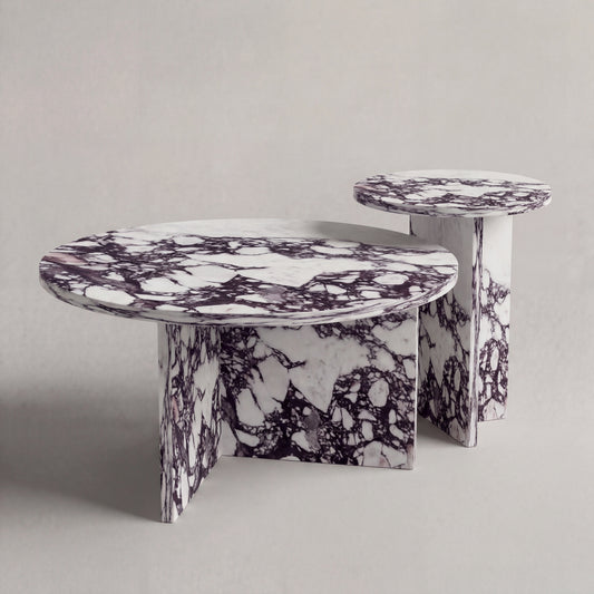 Chic Coffee Table in Calacatta Vola Marble