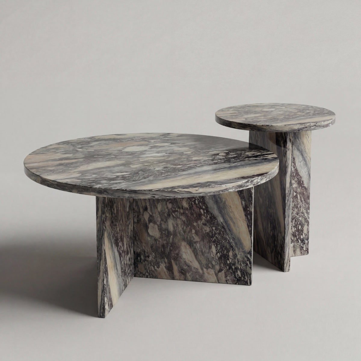 Chic Coffee Table in Calacatta Marble