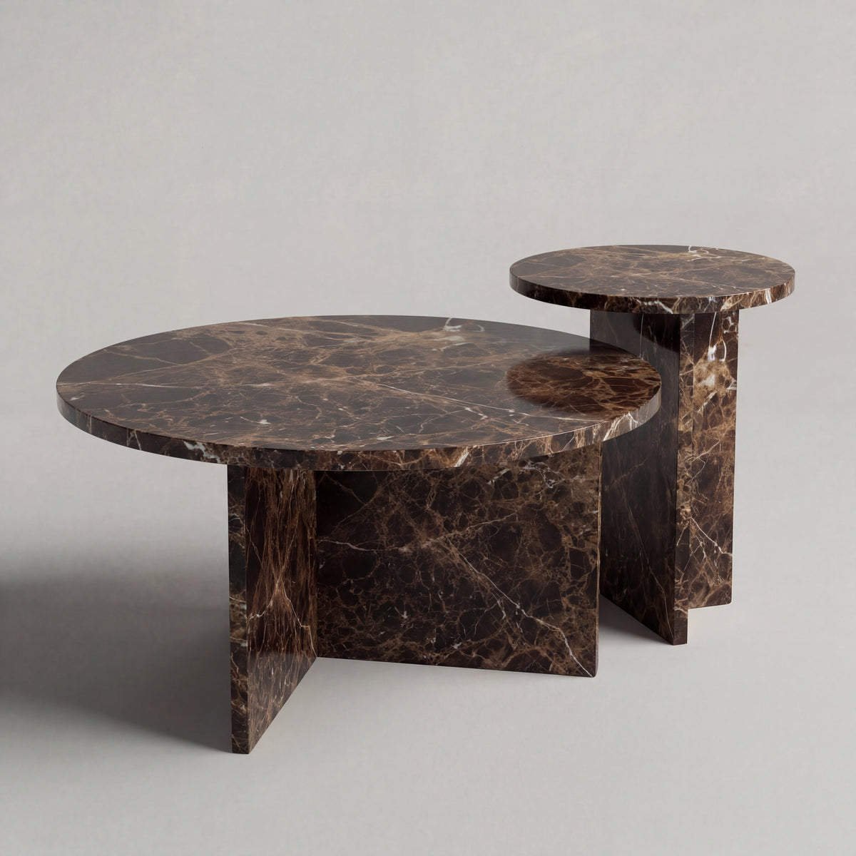 Chic Coffee Table in Emperor Marble