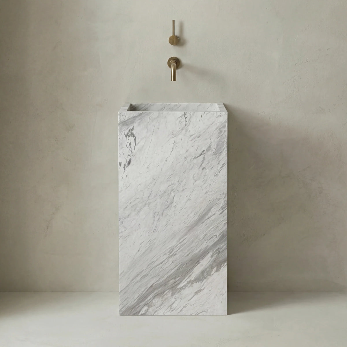 Totem Serene Washbasin in Volakas Marble