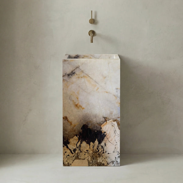 Totem Serene Washbasin in Patagonia Quartzite