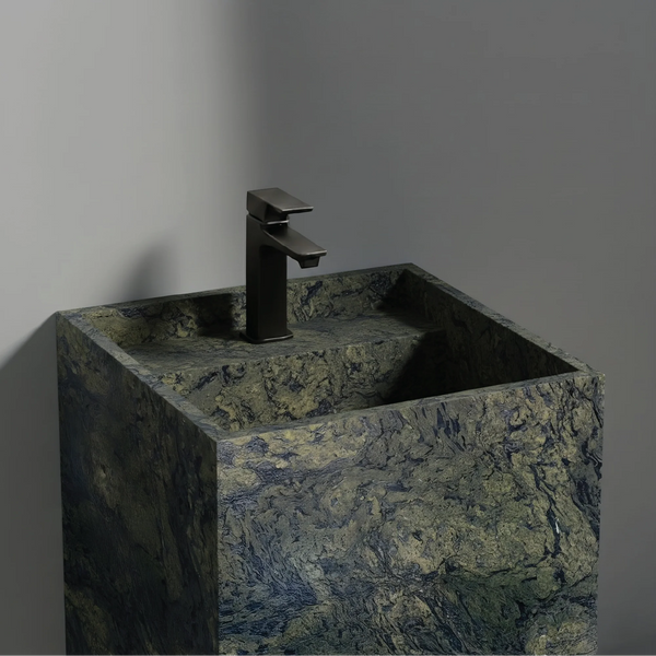 Totem Serene Washbasin in Amazon Green Quartzite
