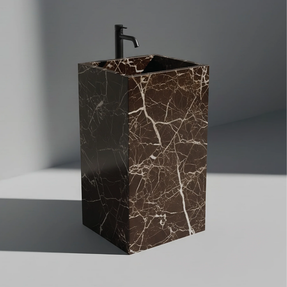 Totem Serene Washbasin in Emperor Marble