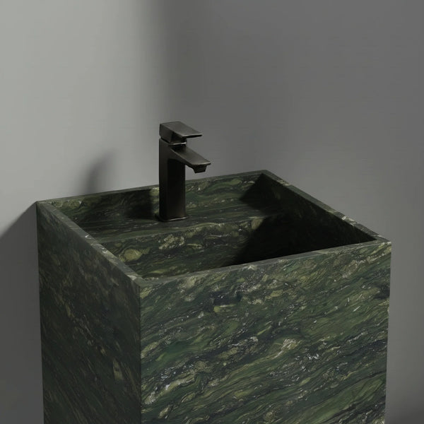 Totem Serene Washbasin in Amazon Green Quartzite