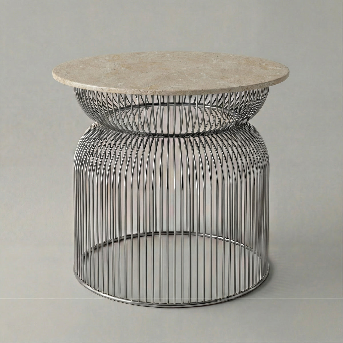 Abcheck Side Table in Limestone