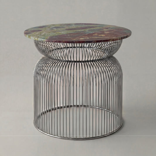 Abcheck Side Table in Granada Quartzite