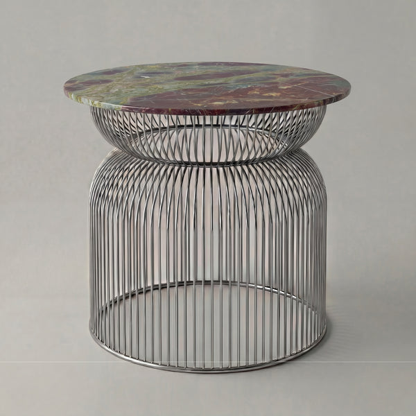 Abcheck Side Table in Granada Quartzite