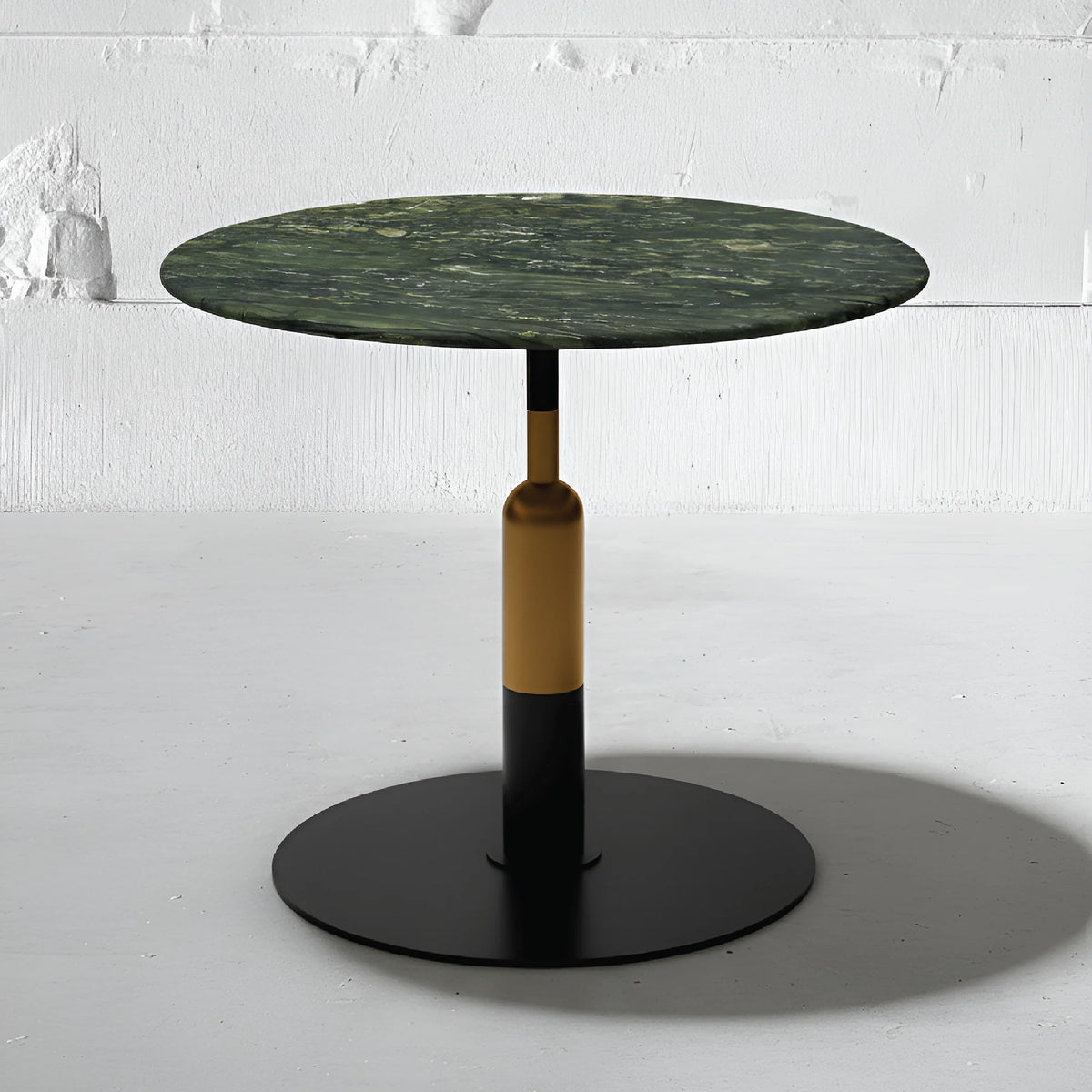Robust Round Bistro Table in Amazon Green Quartzite | Apollo Base