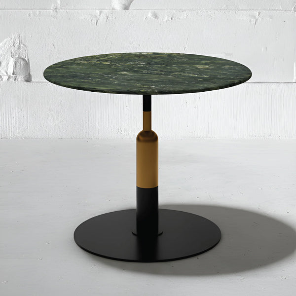 Robust Round Bistro Table in Amazon Green Quartzite | Apollo Base