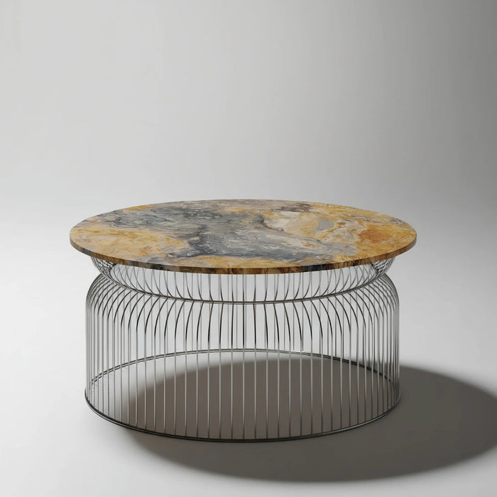 Abcheck Coffee Table in Sunrise Onyx