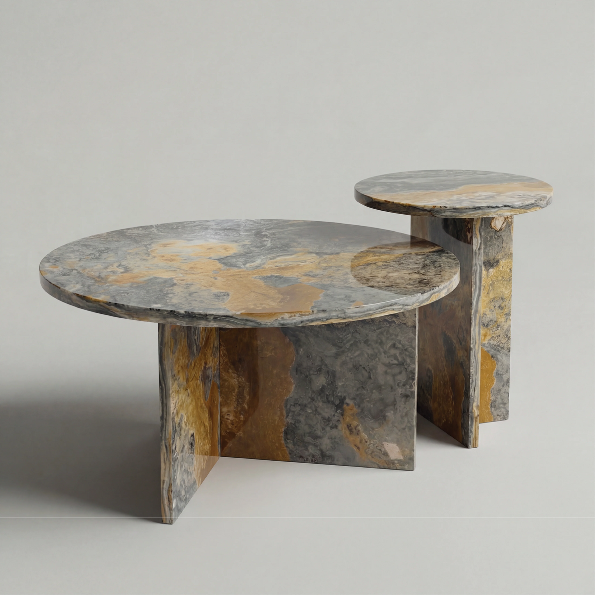 Chic Coffee Table in Sunrise Onyx