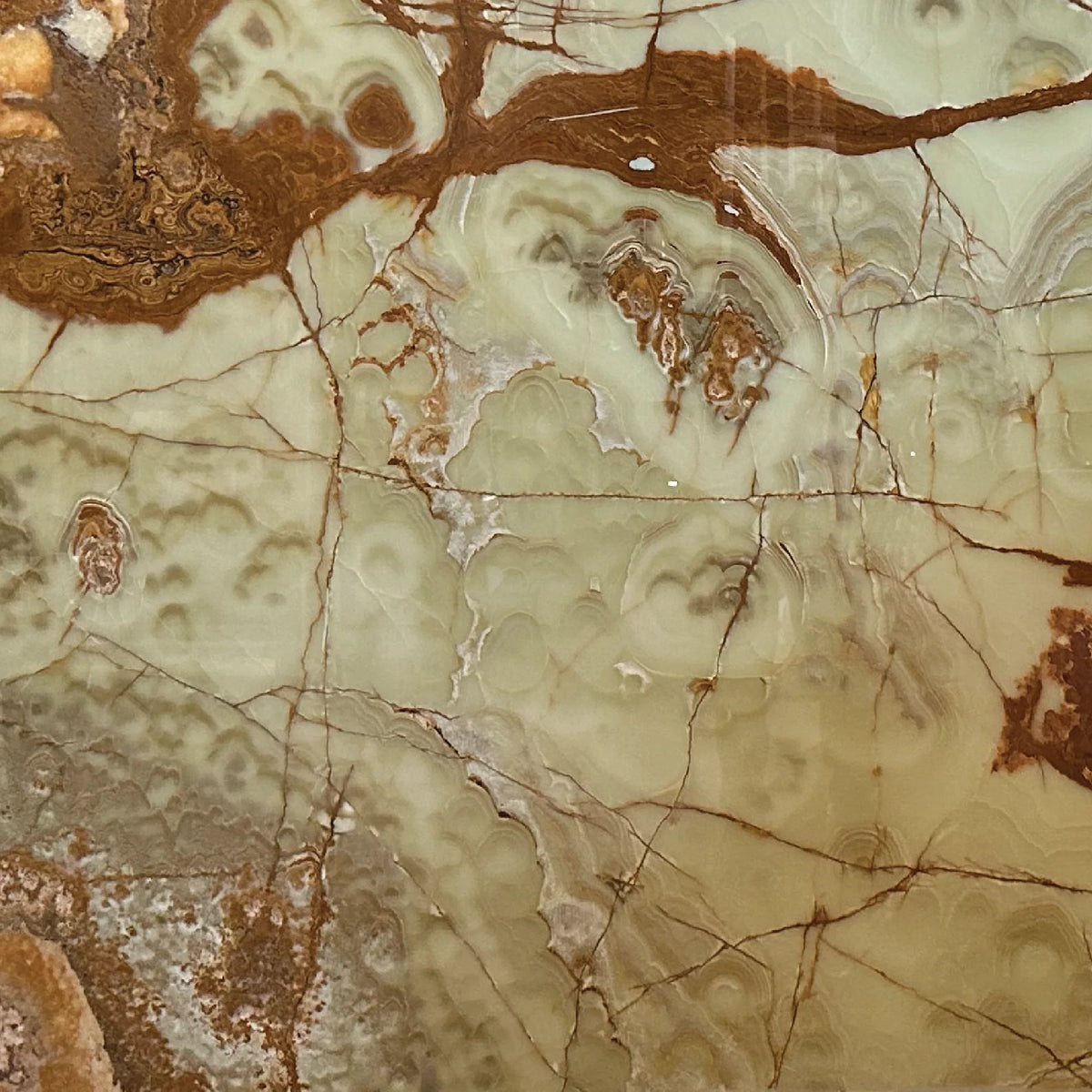 Totem Serene Washbasin in Classic Green Onyx