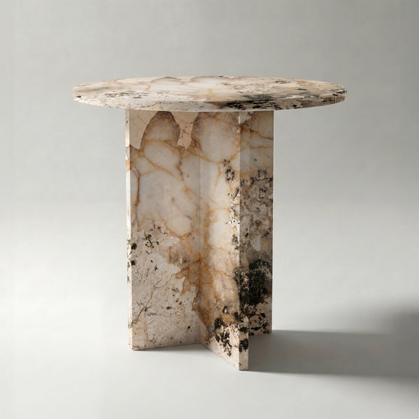 Chic Side Table in Patagonia Stone