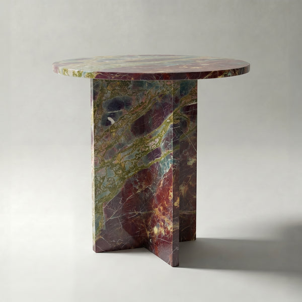 Chic Side Table in Granada Quartzite