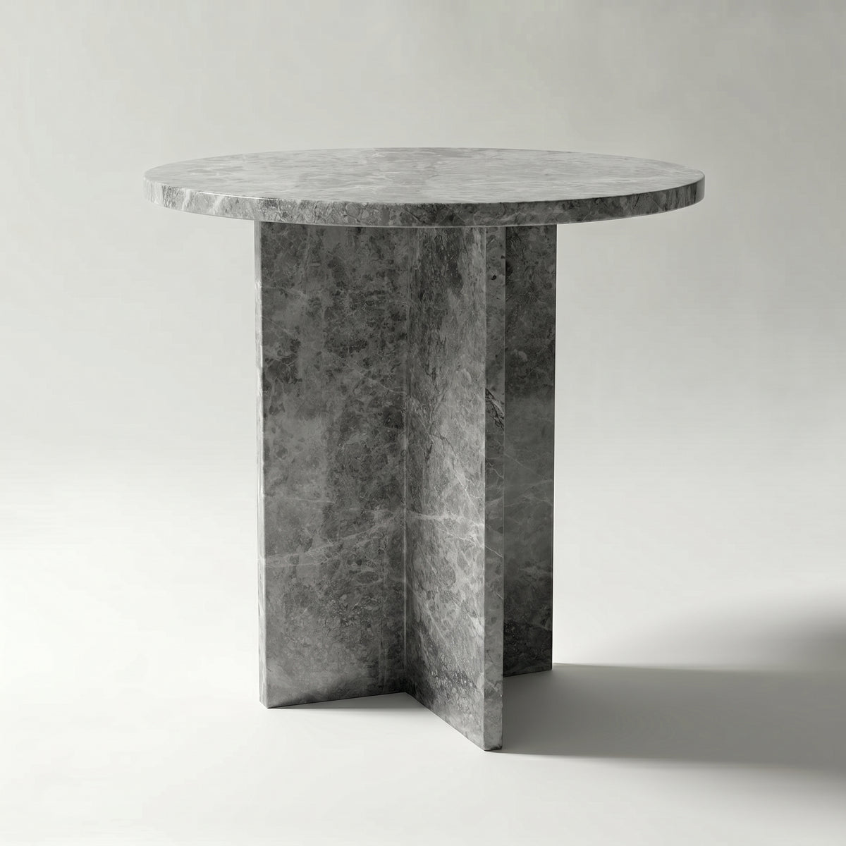 Chic Side Table in Tundra Gray